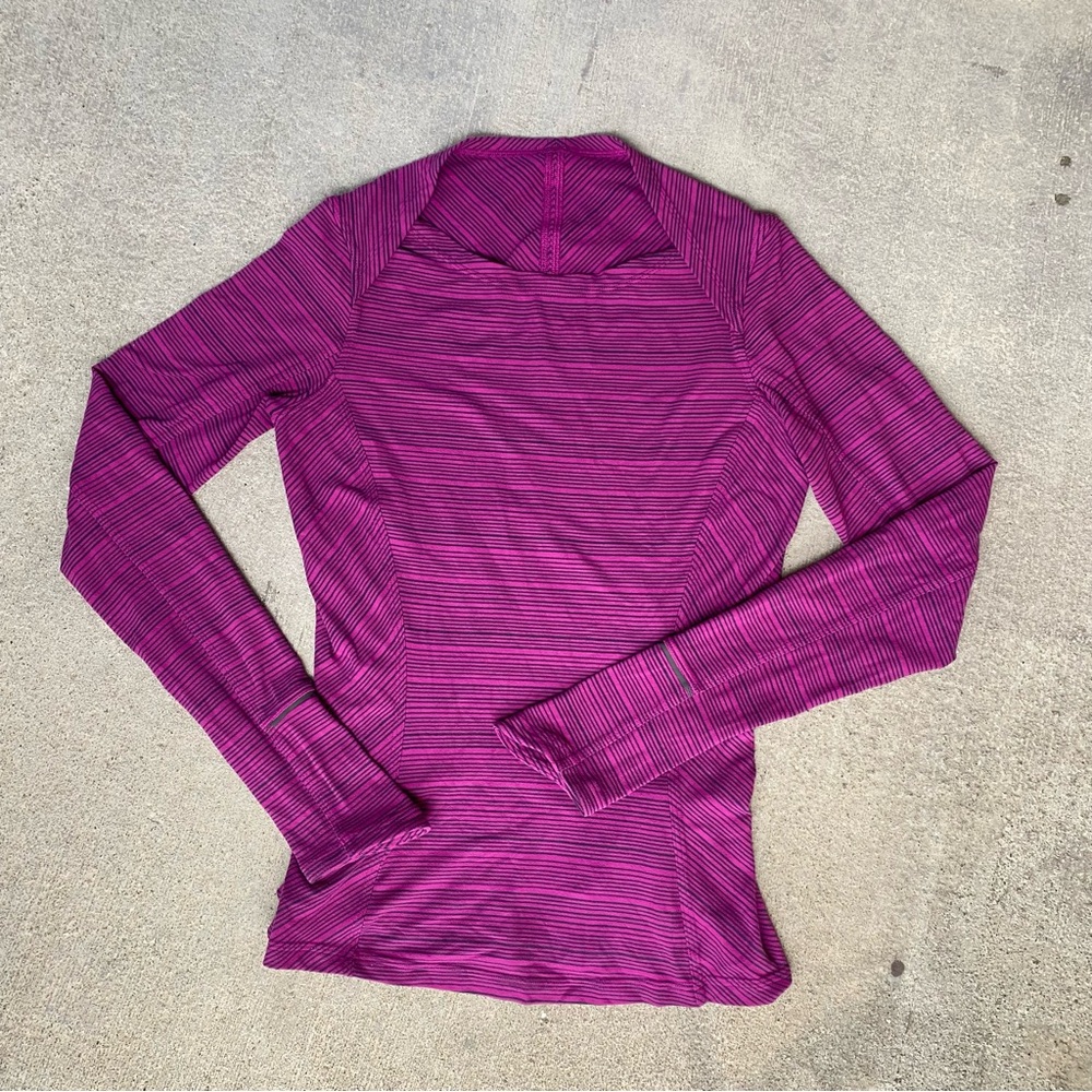 Lululemon Regal Plum Kanto Catch Me Long Sleeve Shirt Size 6
